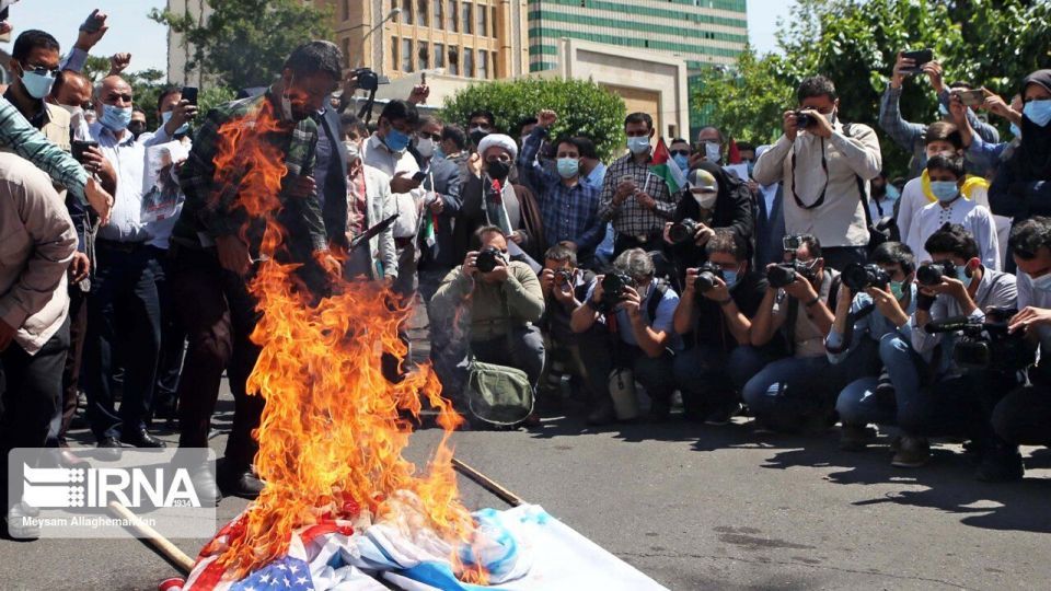 تجمع تهرانی‌ها در حمایت از مردم فلسطین