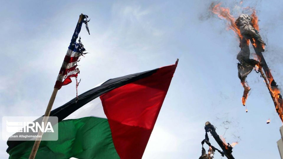 تجمع تهرانی‌ها در حمایت از مردم فلسطین