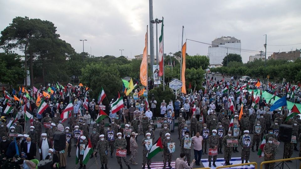 جشن پیروزی مقاومت اسلامی فلسطین - قم