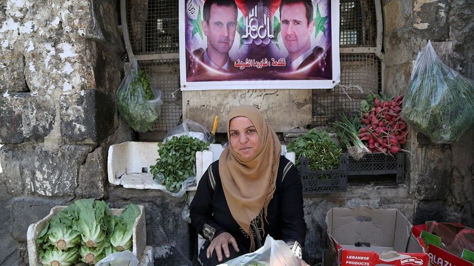 تبلیغات بشار اسد در انتخابات ریاست جمهوری سوریه