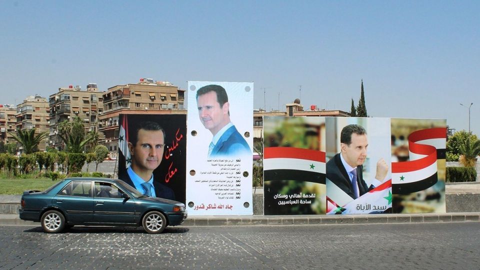 تبلیغات بشار اسد در انتخابات ریاست جمهوری سوریه