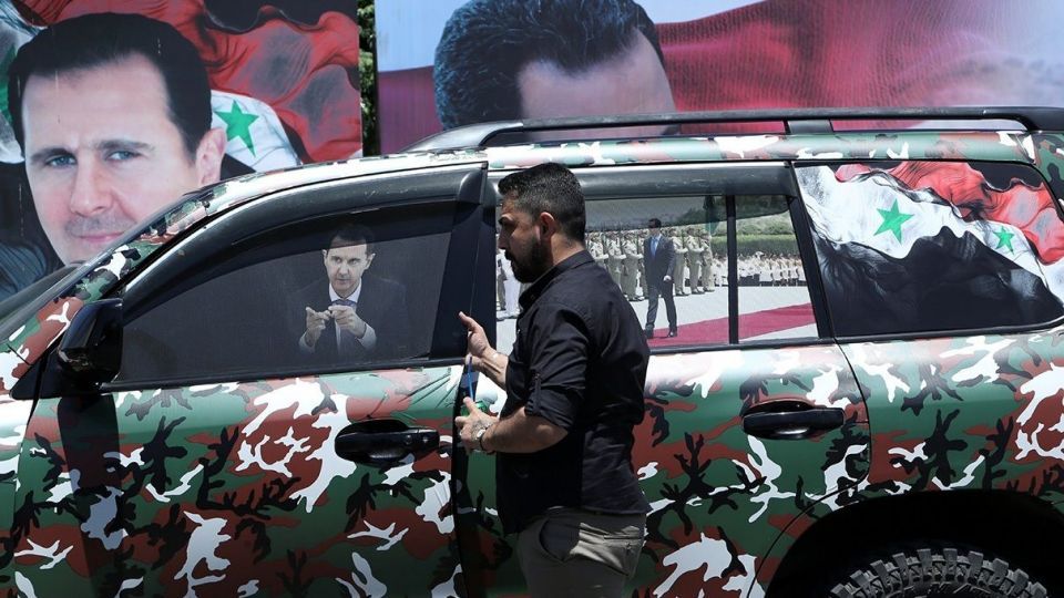 تبلیغات بشار اسد در انتخابات ریاست جمهوری سوریه