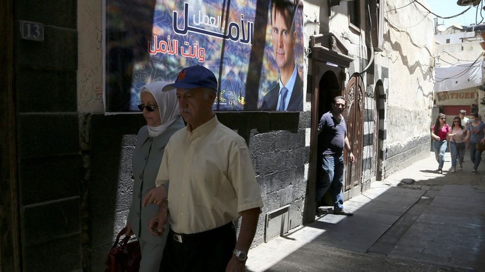تبلیغات بشار اسد در انتخابات ریاست جمهوری سوریه