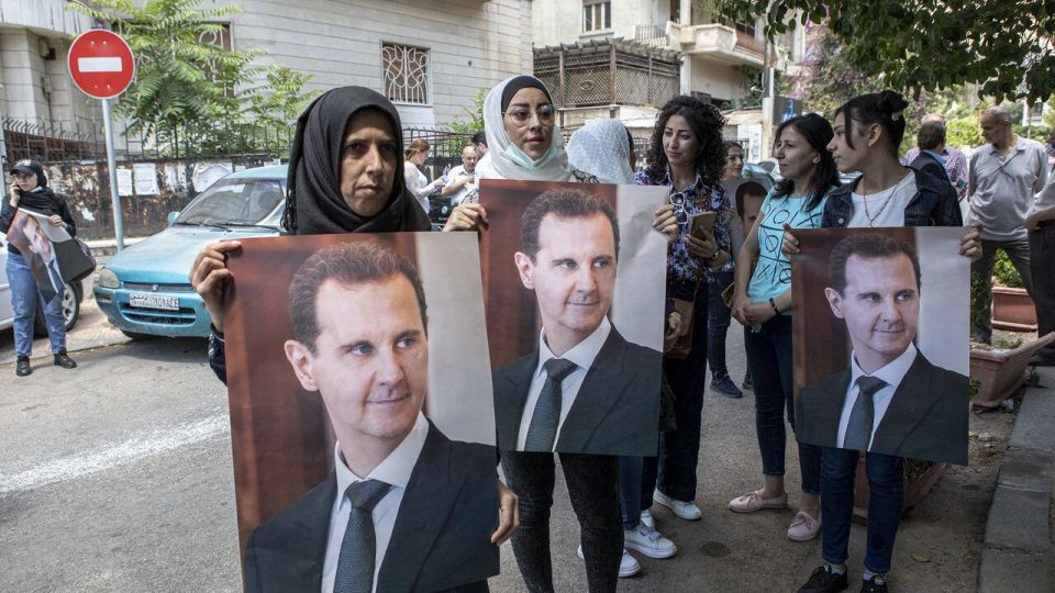 تبلیغات انتخابات ریاست جمهوری سوریه