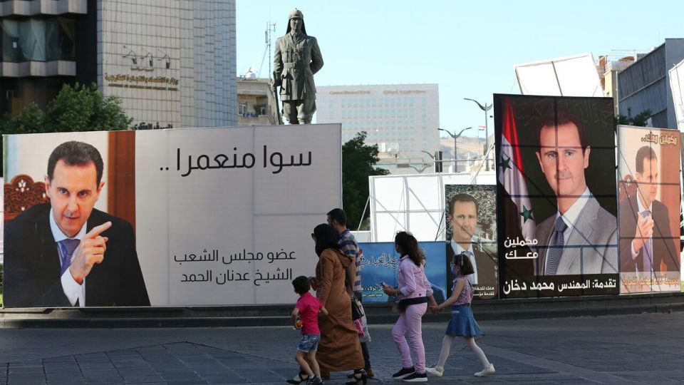 تبلیغات انتخابات ریاست جمهوری سوریه