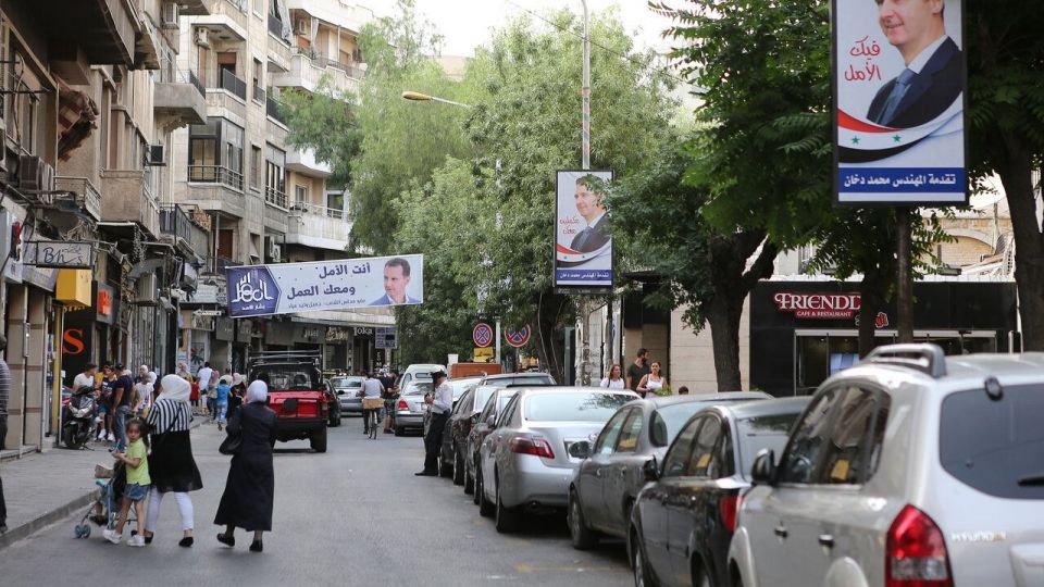 تبلیغات انتخابات ریاست جمهوری سوریه