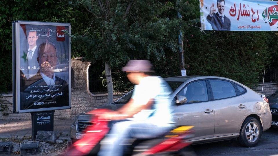 تبلیغات انتخابات ریاست جمهوری سوریه