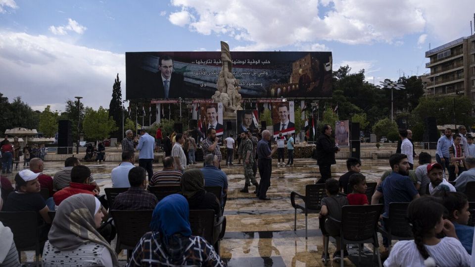 تبلیغات انتخابات ریاست جمهوری سوریه