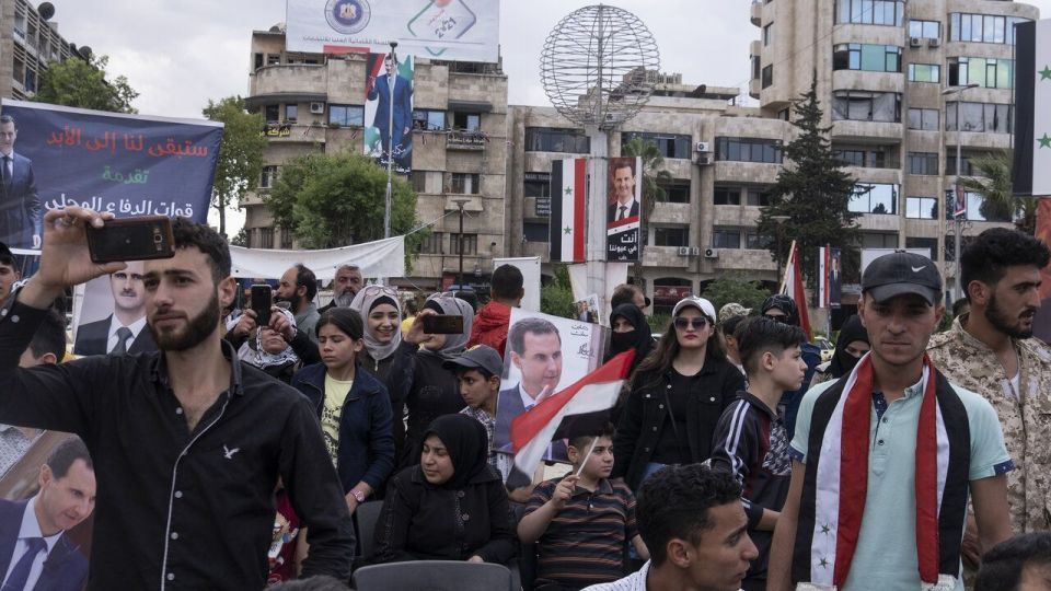 تبلیغات انتخابات ریاست جمهوری سوریه