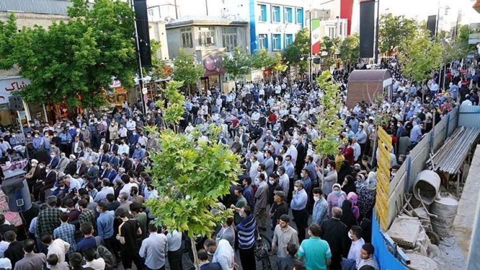 اجتماع حامیان سید ابراهیم رئیسی در زنجان