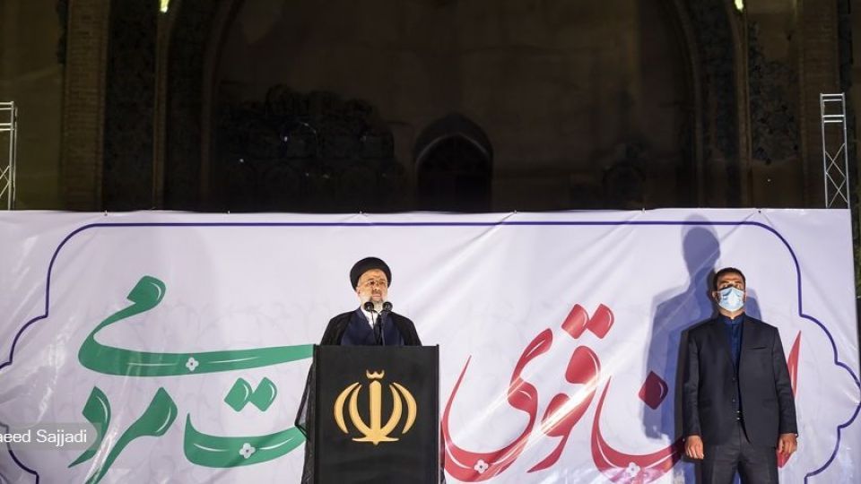 حضور سید ابراهیم رئیسی در جمع مردم ورامین