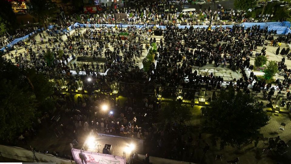 حضور سید ابراهیم رئیسی در جمع مردم ورامین