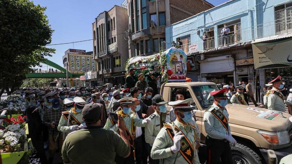 تشییع شهید مدافع حرم «سعید مجیدی»