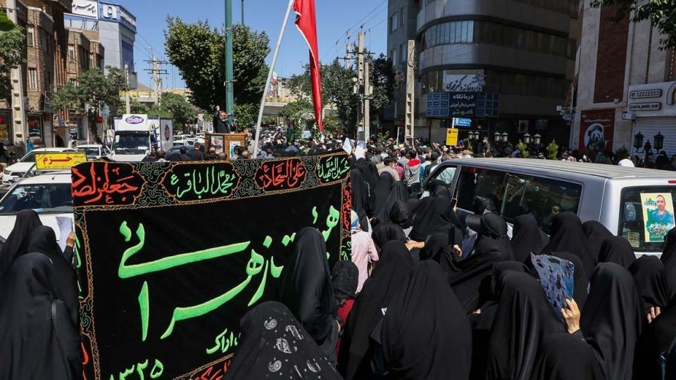 تشییع شهید مدافع حرم «سعید مجیدی»