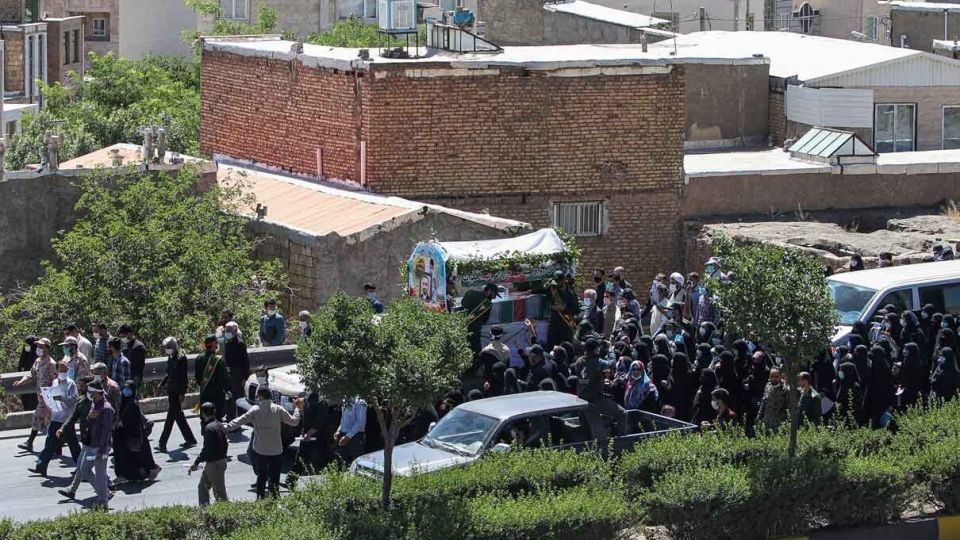 تشییع شهید مدافع حرم «سعید مجیدی»