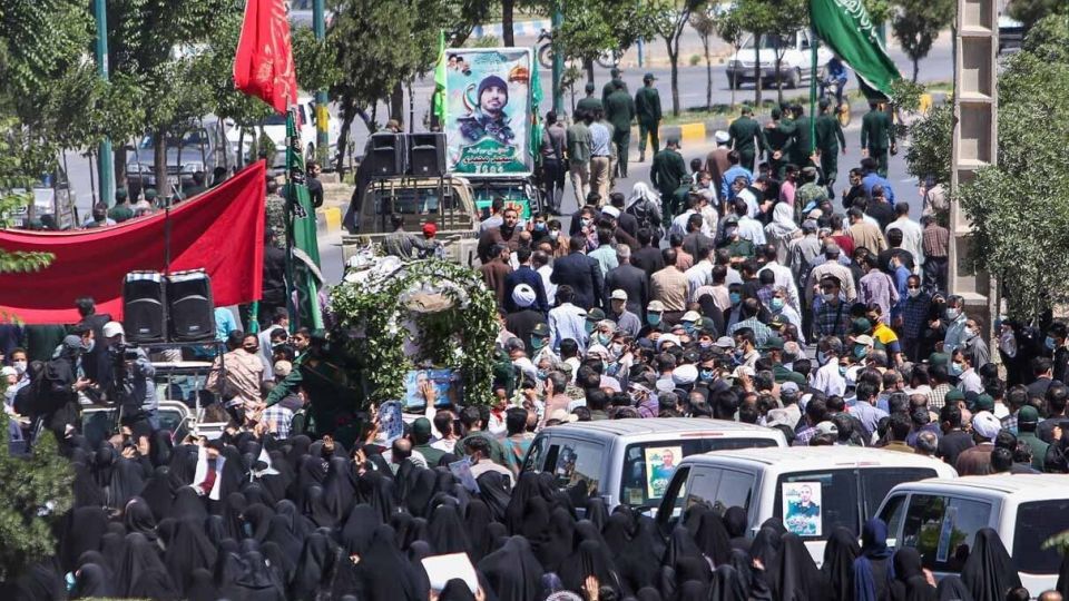 تشییع شهید مدافع حرم «سعید مجیدی»