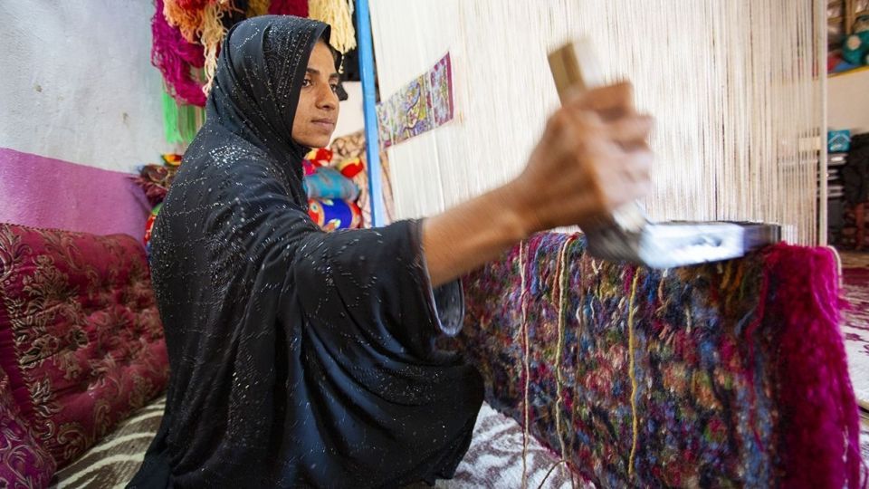 قالیبافی در «اردوگاه»