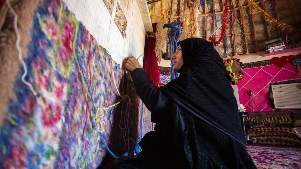 قالیبافی در «اردوگاه»