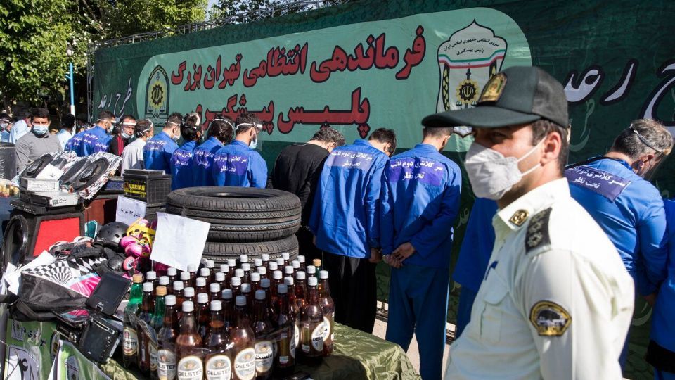 اجرای مرحله ۴۵ طرح رعد پلیس پیشگیری پایتخت