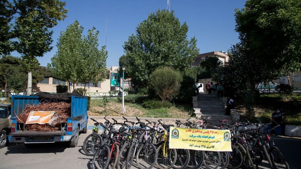 اجرای مرحله ۴۵ طرح رعد پلیس پیشگیری پایتخت