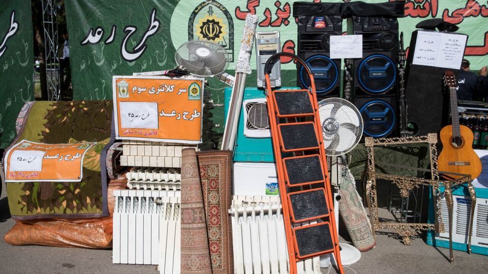 اجرای مرحله ۴۵ طرح رعد پلیس پیشگیری پایتخت