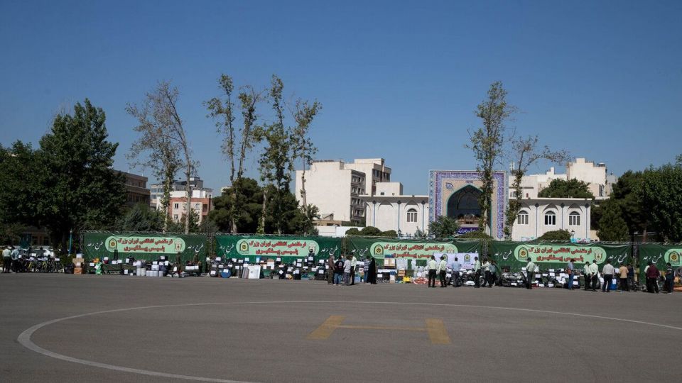 اجرای مرحله ۴۵ طرح رعد پلیس پیشگیری پایتخت