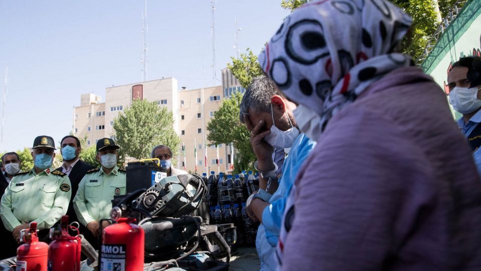 اجرای مرحله ۴۵ طرح رعد پلیس پیشگیری پایتخت