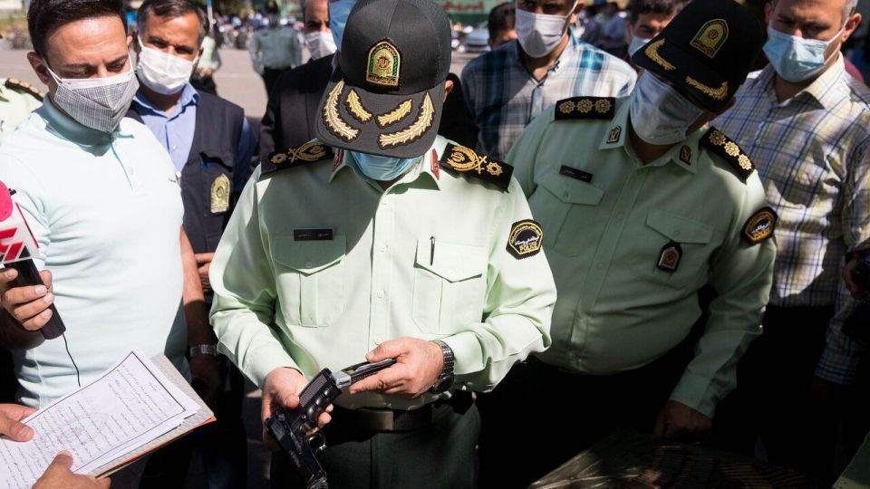 اجرای مرحله ۴۵ طرح رعد پلیس پیشگیری پایتخت