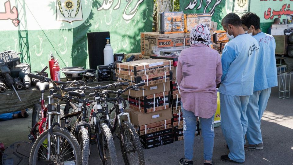 اجرای مرحله ۴۵ طرح رعد پلیس پیشگیری پایتخت