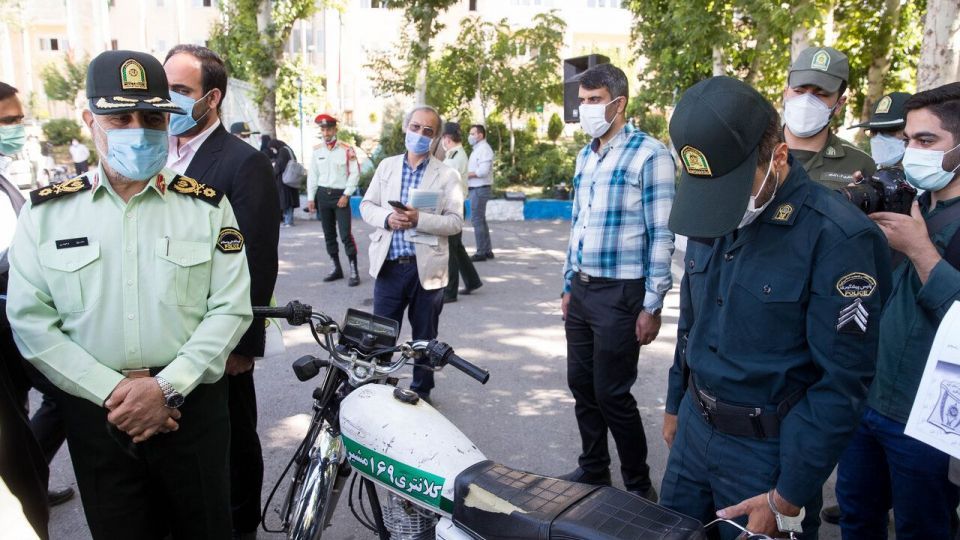 اجرای مرحله ۴۵ طرح رعد پلیس پیشگیری پایتخت