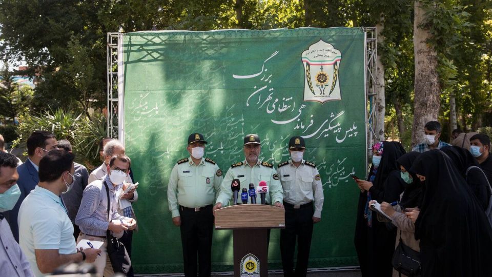 اجرای مرحله ۴۵ طرح رعد پلیس پیشگیری پایتخت