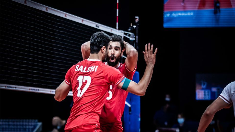 گزارش تصویری از پیروزی والیبال ایران مقابل آمریکا