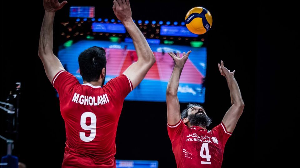 گزارش تصویری از پیروزی والیبال ایران مقابل آمریکا