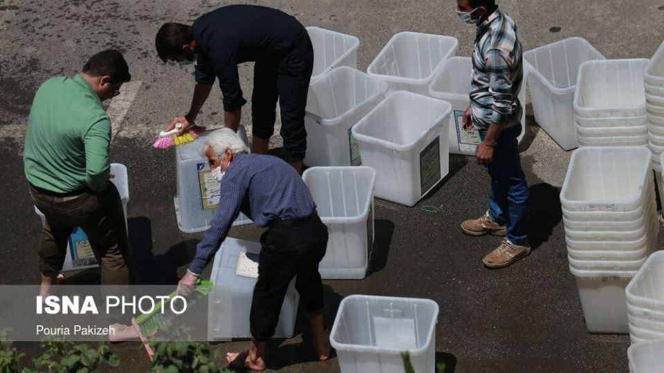 آماده سازی صندوق‌های اخذ رای - همدان