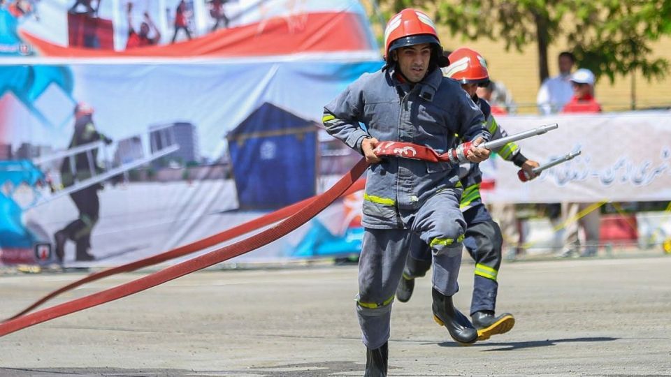 اولین المپیاد عملیاتی ورزشی آتش نشانی - تبریز
