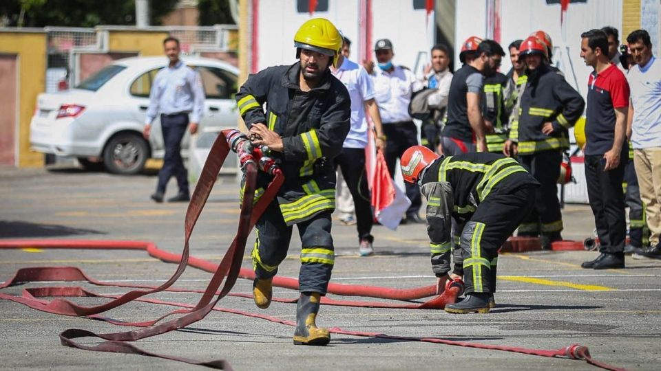 اولین المپیاد عملیاتی ورزشی آتش نشانی - تبریز