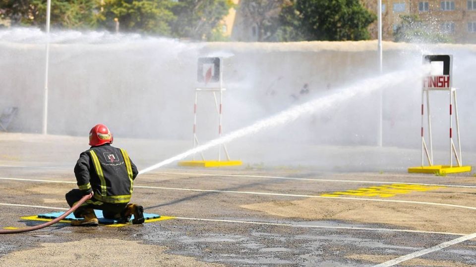 اولین المپیاد عملیاتی ورزشی آتش نشانی - تبریز