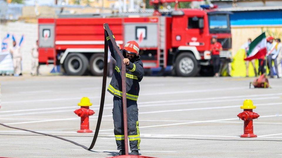 اولین المپیاد عملیاتی ورزشی آتش نشانی - تبریز