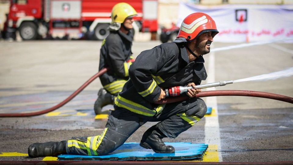 اولین المپیاد عملیاتی ورزشی آتش نشانی - تبریز