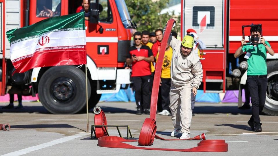 اولین المپیاد عملیاتی ورزشی آتش نشانی - تبریز