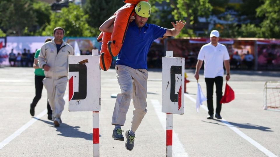 اولین المپیاد عملیاتی ورزشی آتش نشانی - تبریز