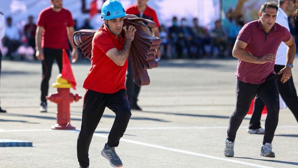 اولین المپیاد عملیاتی ورزشی آتش نشانی - تبریز