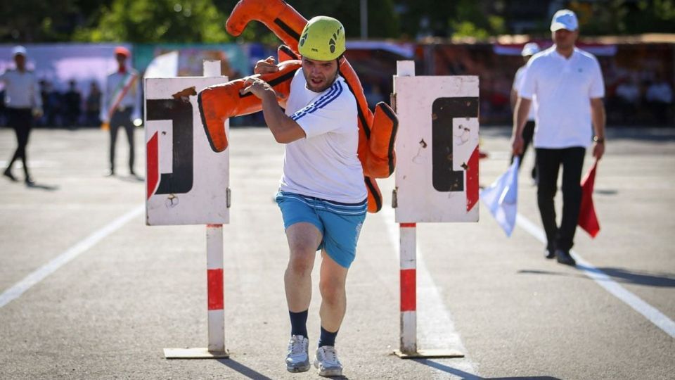 اولین المپیاد عملیاتی ورزشی آتش نشانی - تبریز