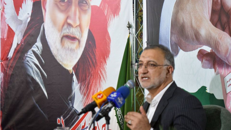 حضور علیرضا زاکانی در مسجد جامع نارمک