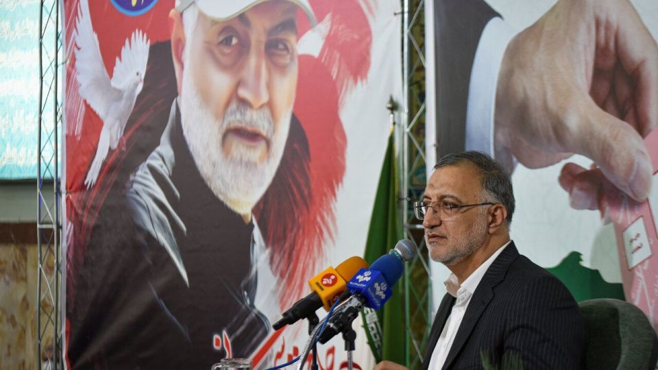 حضور علیرضا زاکانی در مسجد جامع نارمک