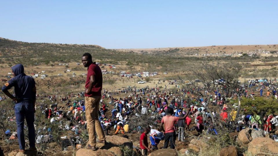 استخراج الماس در آفریقایی جنوبی