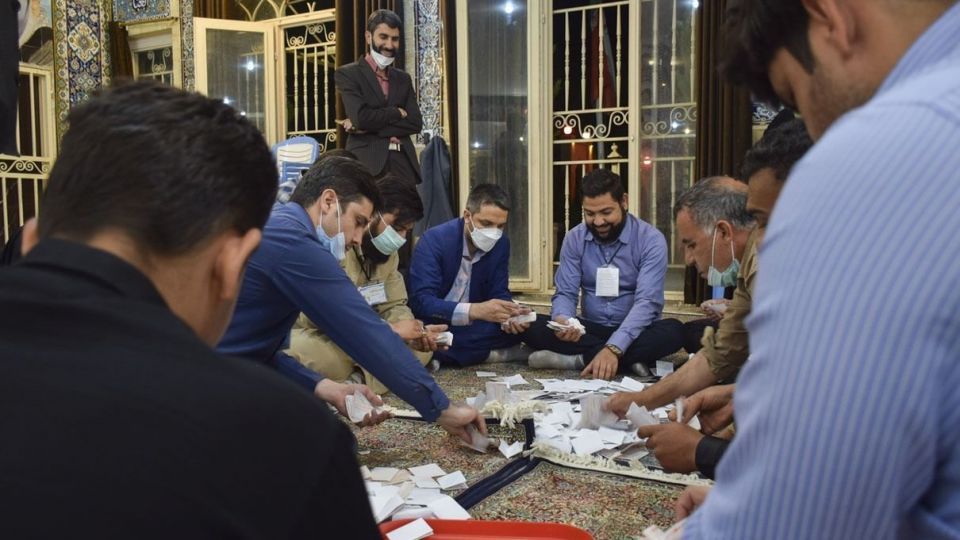  شمارش آراء انتخابات