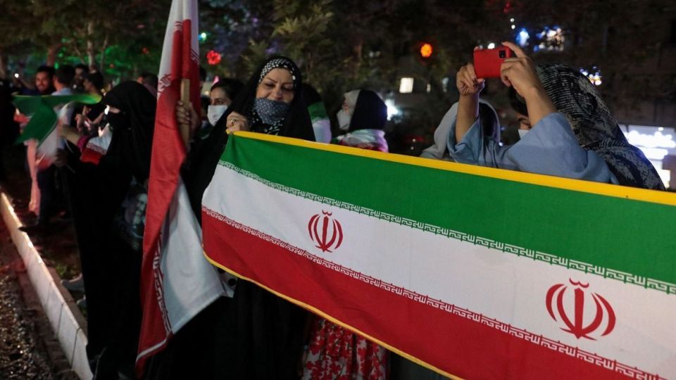 جشن پیروزی حامیان سید ابراهیم رئیسی - مشهد