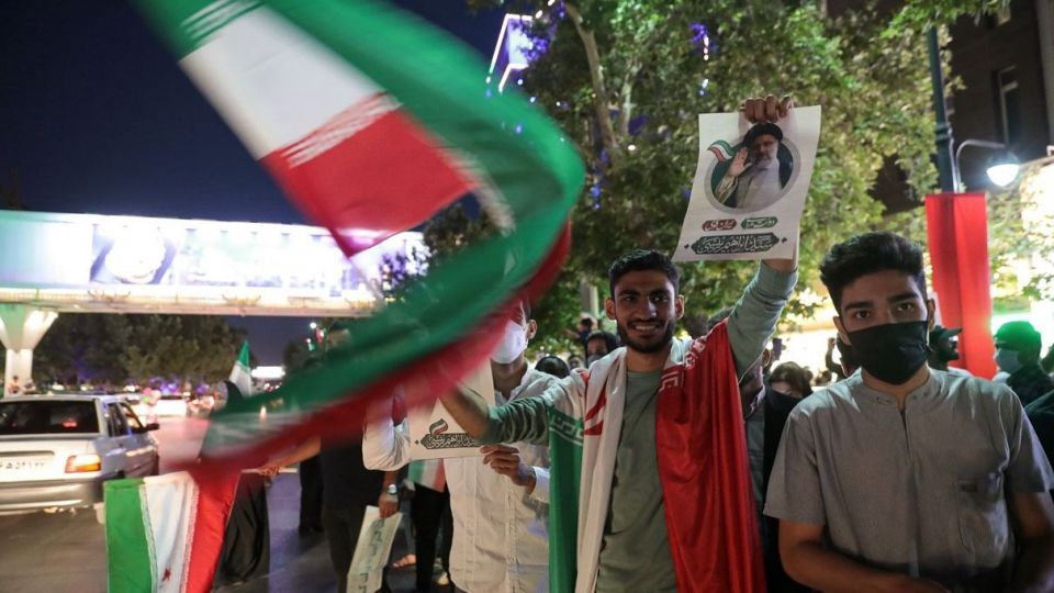 جشن پیروزی حامیان سید ابراهیم رئیسی - مشهد