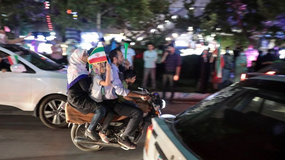 جشن پیروزی حامیان سید ابراهیم رئیسی - مشهد